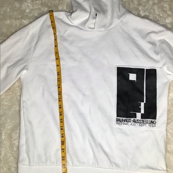 Zara black/white men’s hoodie size small - Picture 10 of 12